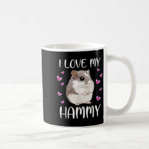 Mug J'Aime Mon Hammy Cute Chinois Nain Hamster Pet Pro