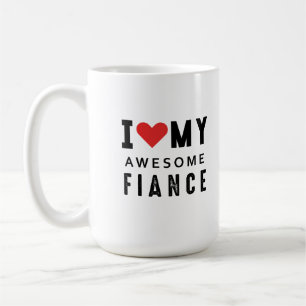 Mug J'aime mon incroyable fiance