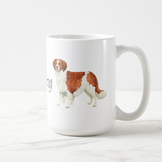 Mug J'aime mon Kooikerhondje (Droite)
