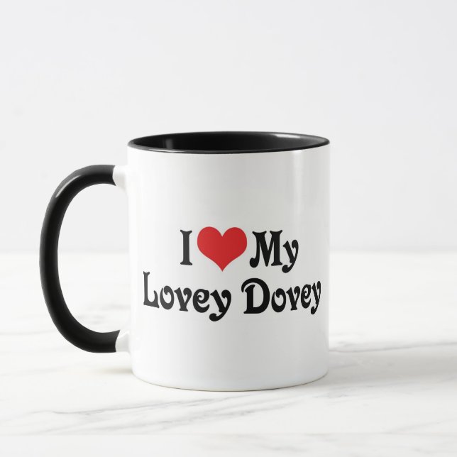 Mug J'Aime Mon Lovey Dovey (Gauche)