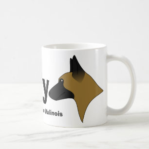 Mug J'aime mon Malinois belge