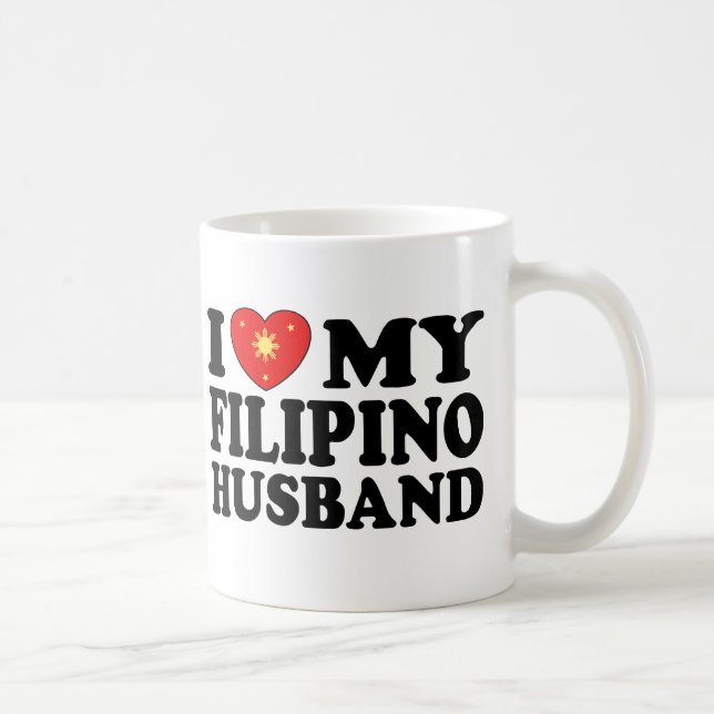 Mug J'Aime Mon Mari Philippin (Droite)