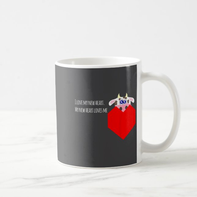 Mug J'aime mon nouveau patient cardiaque à valvule de  (Droite)