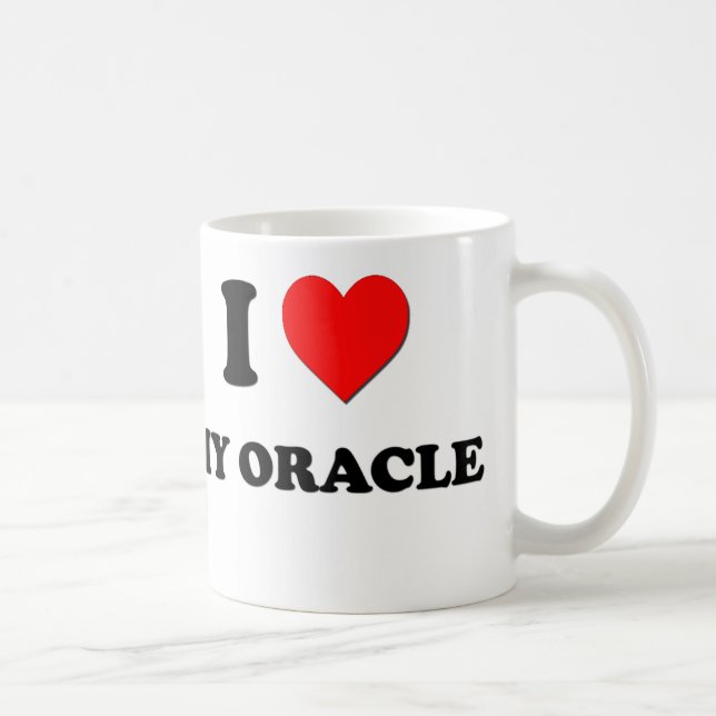 Mug J'aime mon Oracle (Droite)