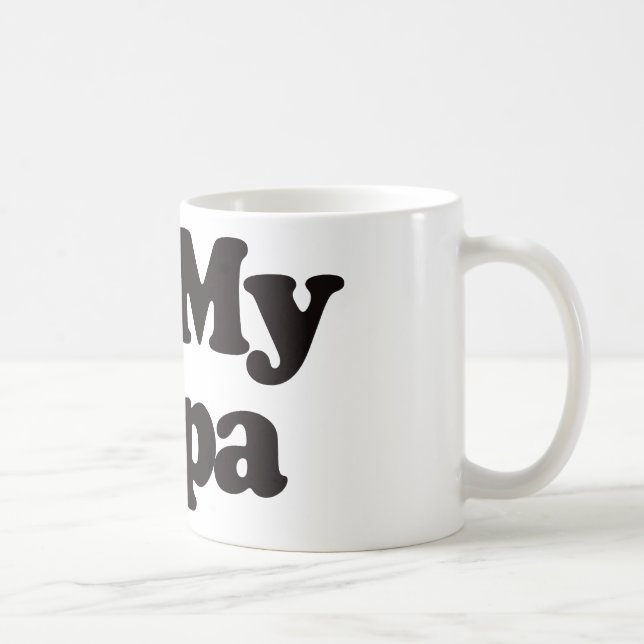 Mug J'aime mon papa (Droite)