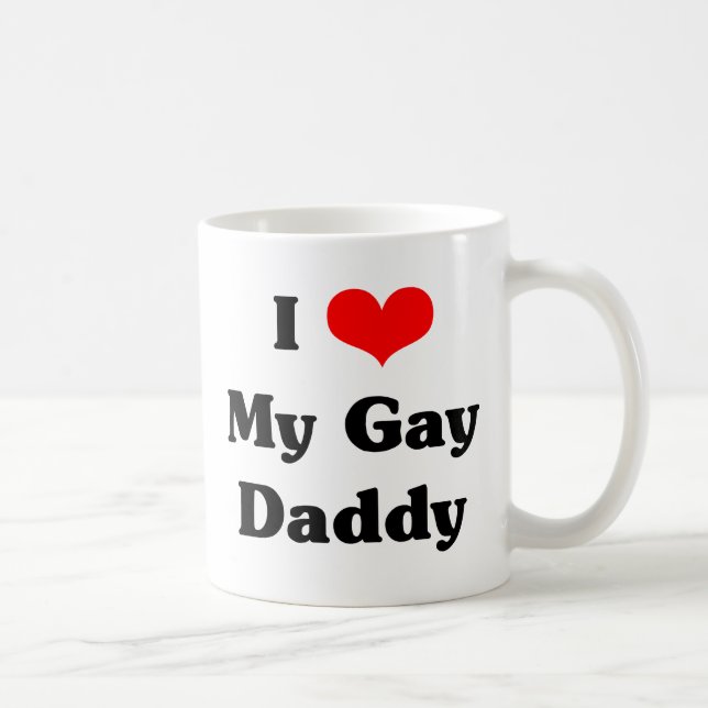 Mug J'aime mon papa gai (Droite)