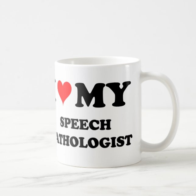 Mug J'aime mon pathologiste de la parole (Droite)