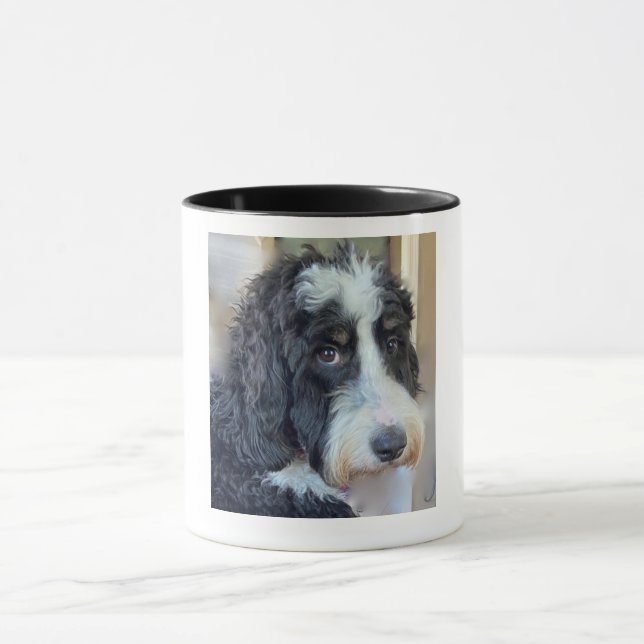 Mug J'aime mon père Bernedoodle (Centre)