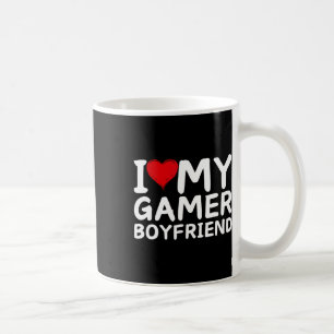Mug J'aime mon petit ami joueur coeur copain jeux vidé