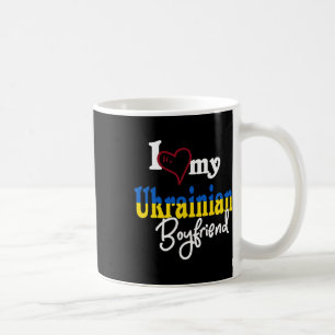 Mug J'aime mon petit ami ukrainien Cadeau assorti Ukra