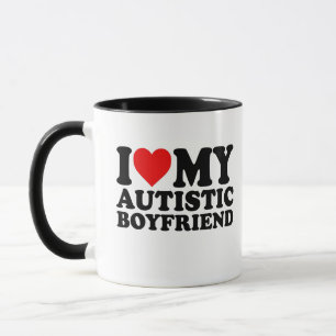 Mug J'Aime Mon Petit Amis Autiste
