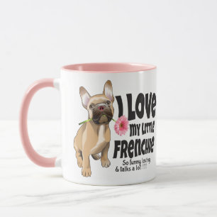 Mug J'aime mon petit Français - French bulldog