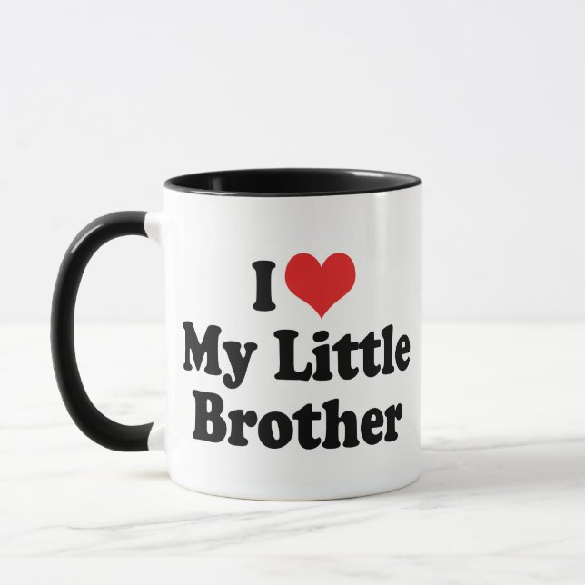 Mug J'Aime Mon Petit Frère (Gauche)