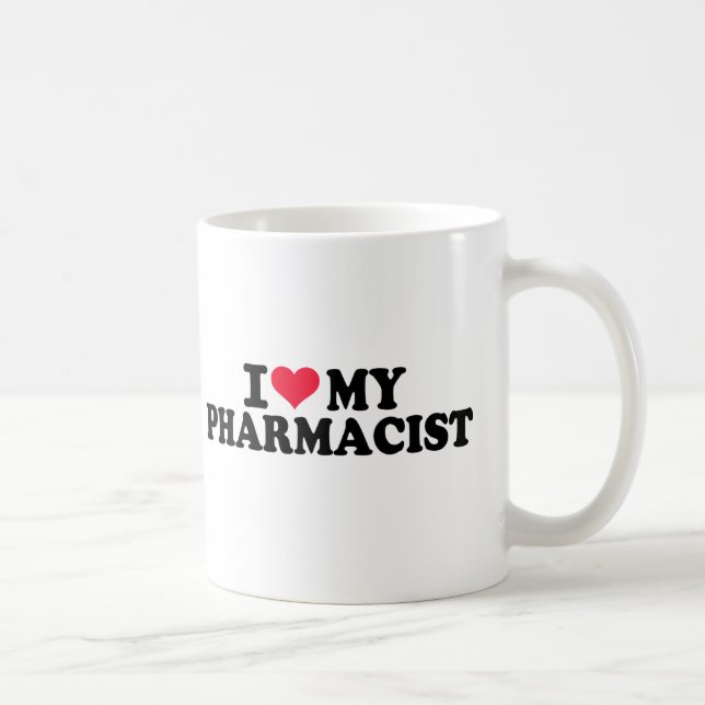 Mug J'aime mon pharmacien (Droite)