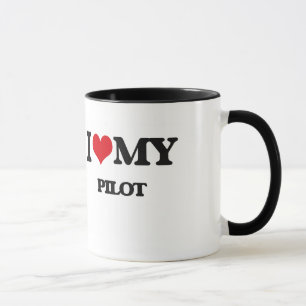 Mug J'aime mon pilote