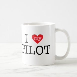 Mug J'aime mon pilote