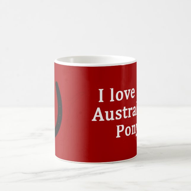 Mug J'Aime Mon Pony Australien (Centre)