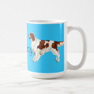 Mug J'aime mon poseur rouge et blanc irlandais