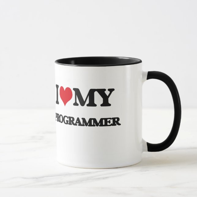 Mug J'aime mon programmeur (Droite)