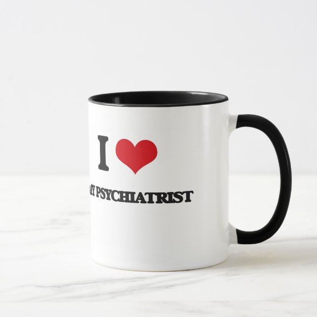 Mug J'aime mon psychiatre (Droite)