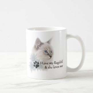 Mug J'aime mon ragdoll