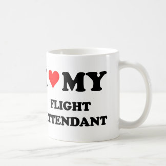Mug J'aime mon steward (hôtesse de l'air)