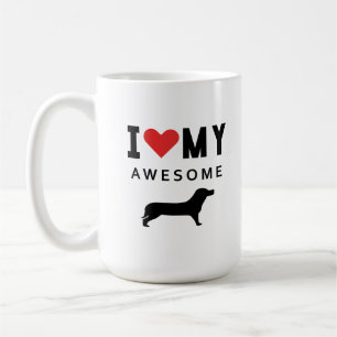 Mug J'aime mon super chien de chat