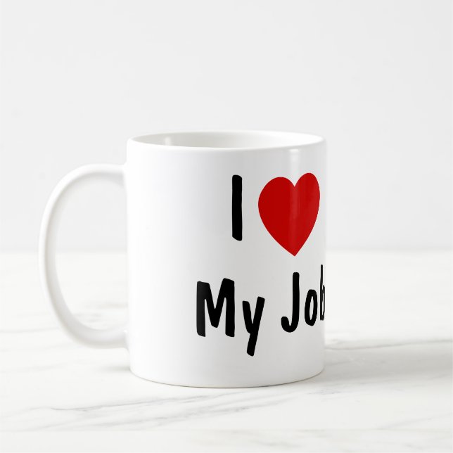 Mug J'Aime Mon Travail (Gauche)