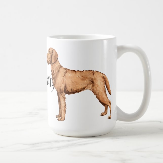 Mug J'aime mon Vizsla à poils durs (Droite)