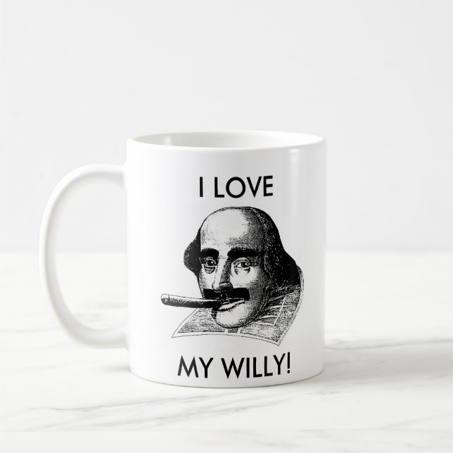MUG J'AIME MON WILLY ! (Gauche)
