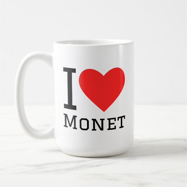 Mug J'aime Monet  (Gauche)