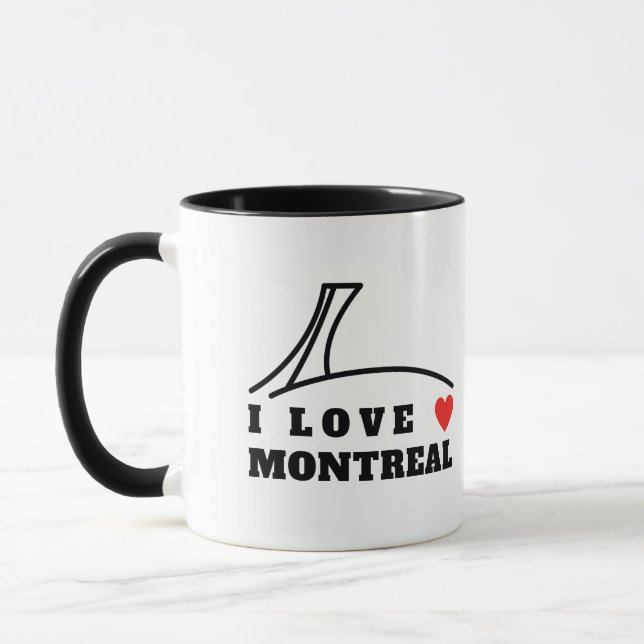 Mug J'aime Montréal (Gauche)