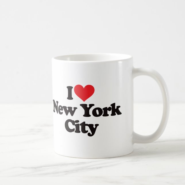 Mug J'aime New York City (Droite)