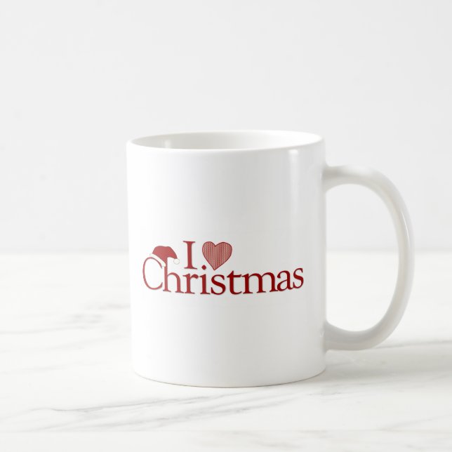 Mug J'aime Noël (Droite)