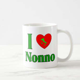 Mug J'aime Nonno (le grand-père italien)
