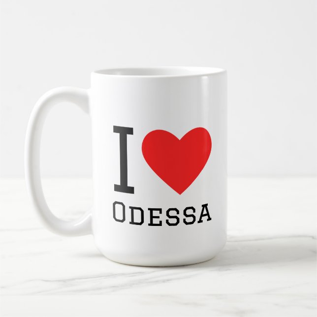 Mug J'aime Odessa (Gauche)
