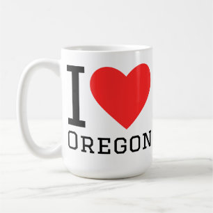 Mug J'aime Oregon