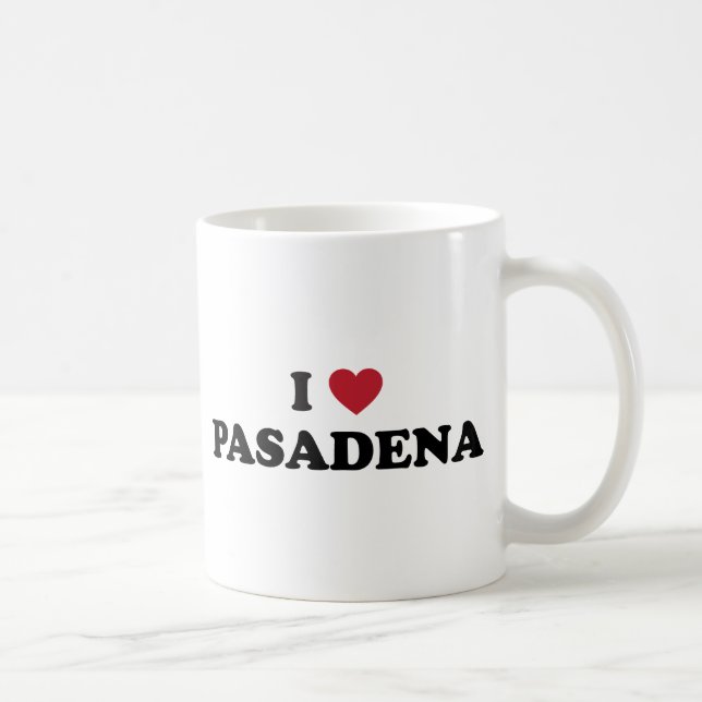 Mug J'aime Pasadena la Californie (Droite)