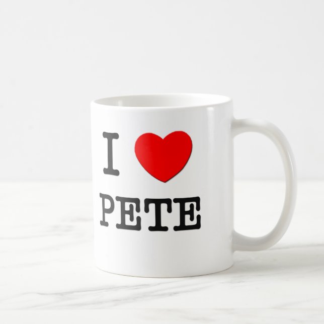Mug J'aime Peter (Droite)