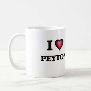 Mug J'aime Peyton