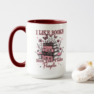 Mug J'Aime Plus Les Livres Que...