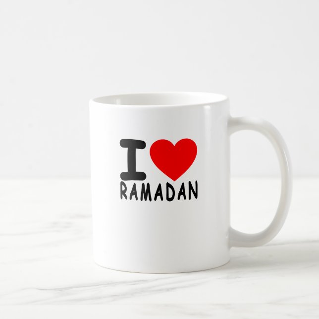 Mug J'aime Ramadan. (Droite)