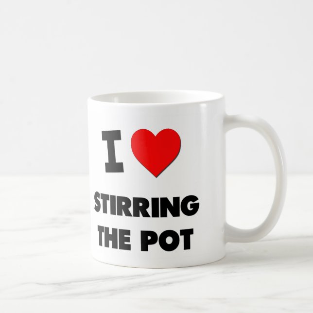 Mug J'aime remuer le pot (Droite)