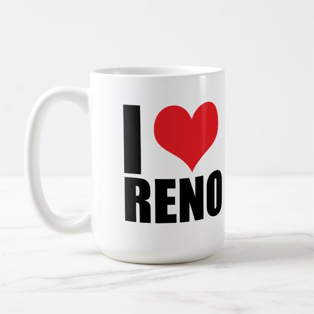 Mug J'aime Reno (Gauche)