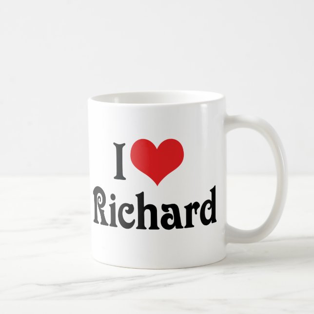 Mug J'aime Richard (Droite)