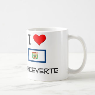 Mug J'aime Ronceverte la Virginie Occidentale