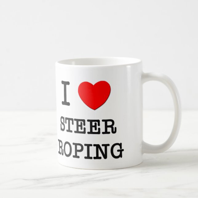 Mug J'aime Roping de boeuf (Droite)