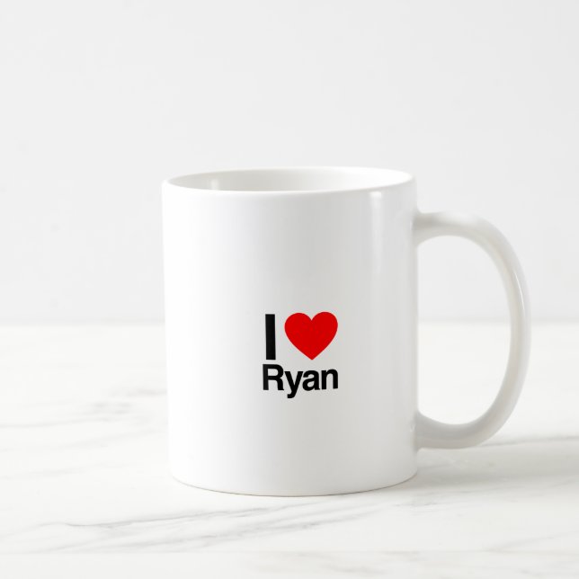 Mug J'aime ryan (Droite)