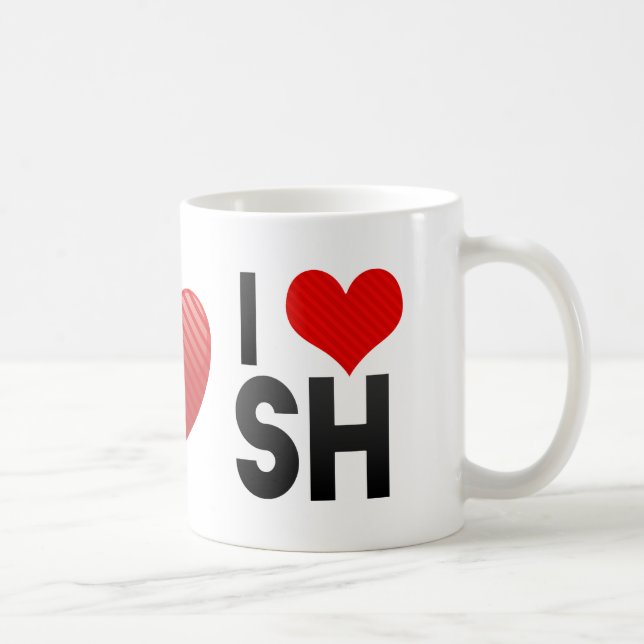 Mug J'aime SH (Droite)