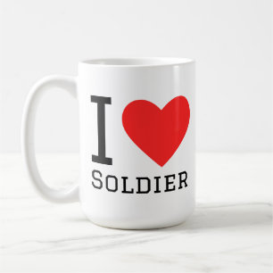 Mug J'aime soldat